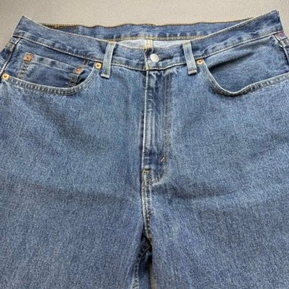 Levis 550 Relaxed Fit Jeans Men 36x32 (FIT 36x31) Blue Denim Classic Workwear